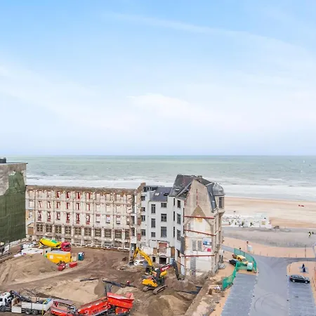 Apartmán Luxueuze Vakantiestudio Met Zeezicht En Terras In Ostende