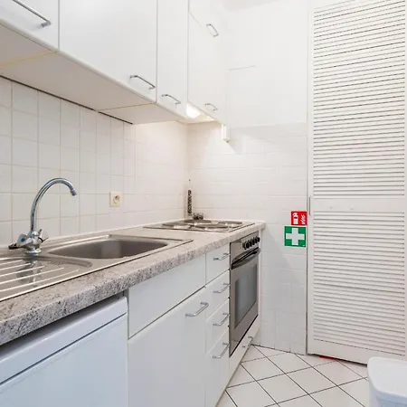Apartmán Luxueuze Vakantiestudio Met Zeezicht En Terras In Ostende